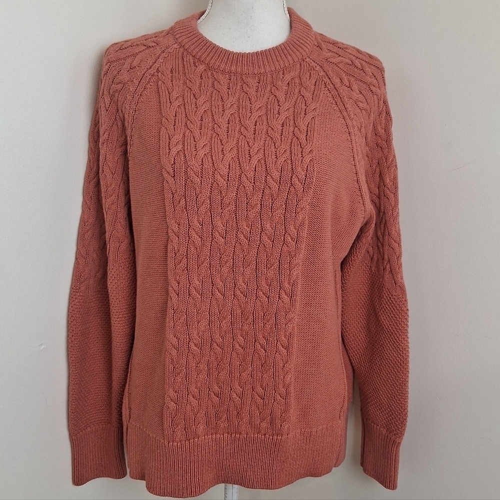 Tuckernuck Charles Cable Knit Sweater Size X- Small